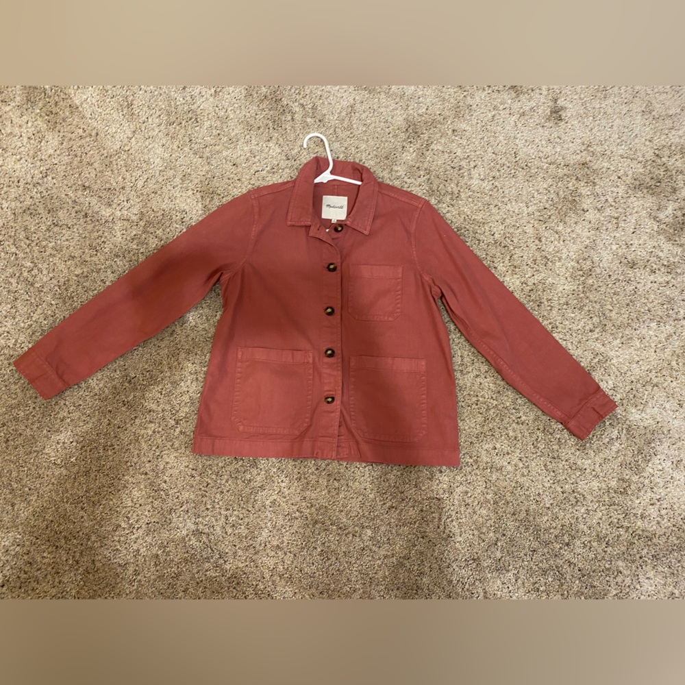 MADEWELL GARMENT- DYED ASHWOOD COAT
